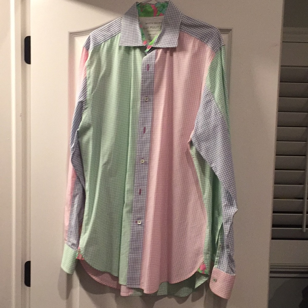 Men’s Lilly Pulitzer dress shirt Medium